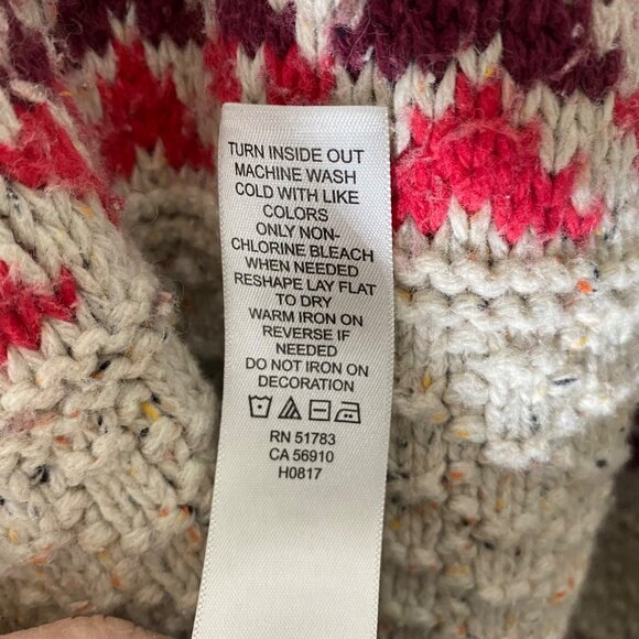 Maurices Wool Blend Long Chunky Cardigan Sweater Womens L Brown Southwest - Picture 5 of 11